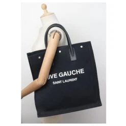 Yves Saint Laurent SAC A MAIN SAINT LAURENT CABAS RIVE GAUCHE NORTH/SOUTH 632539 TOTE BAG Noir 15 Yves Saint Laurent SAC A MAIN SAINT LAURENT CABAS RIVE GAUCHE NORTH/SOUTH 632539 TOTE BAG Noir -Yves Saint Laurent 784734 4