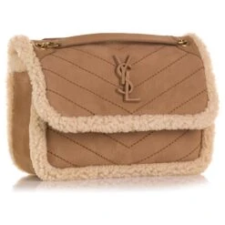 Yves Saint Laurent YSL Marron Niki Blanc -Yves Saint Laurent 786931 2