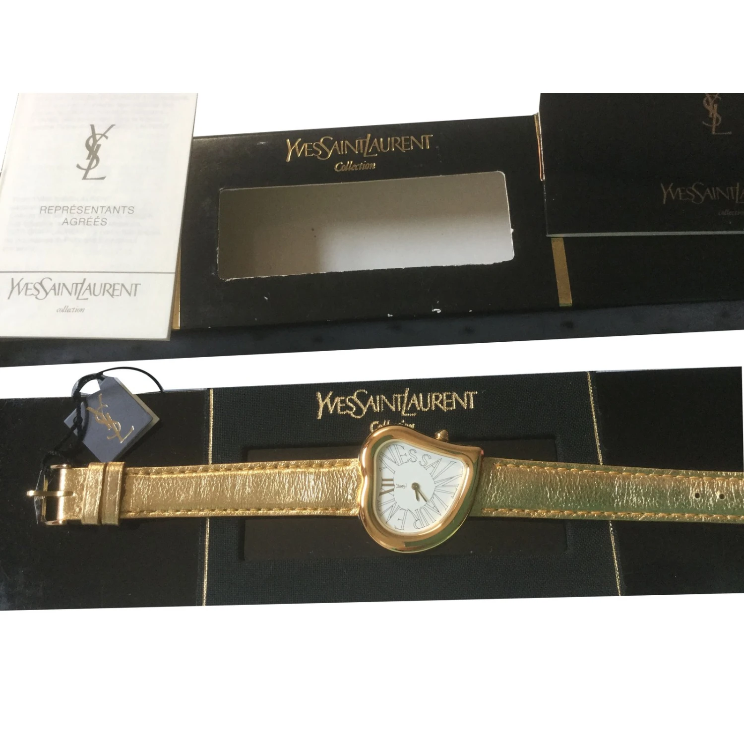 Yves Saint Laurent Montres Doré 4 Yves Saint Laurent Montres Doré – Image 2