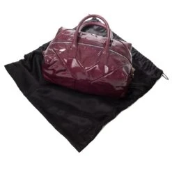 Yves Saint Laurent Sac Y En Cuir Verni Violet -Yves Saint Laurent 796433 5