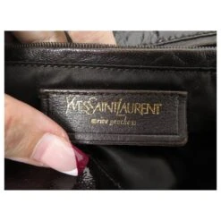 SAC A MAIN YVES SAINT LAURENT METROPOLIS 177737 LARGE CUIR VERNI HAND BAG Marron 15 SAC A MAIN YVES SAINT LAURENT METROPOLIS 177737 LARGE CUIR VERNI HAND BAG Marron -Yves Saint Laurent 797301 6