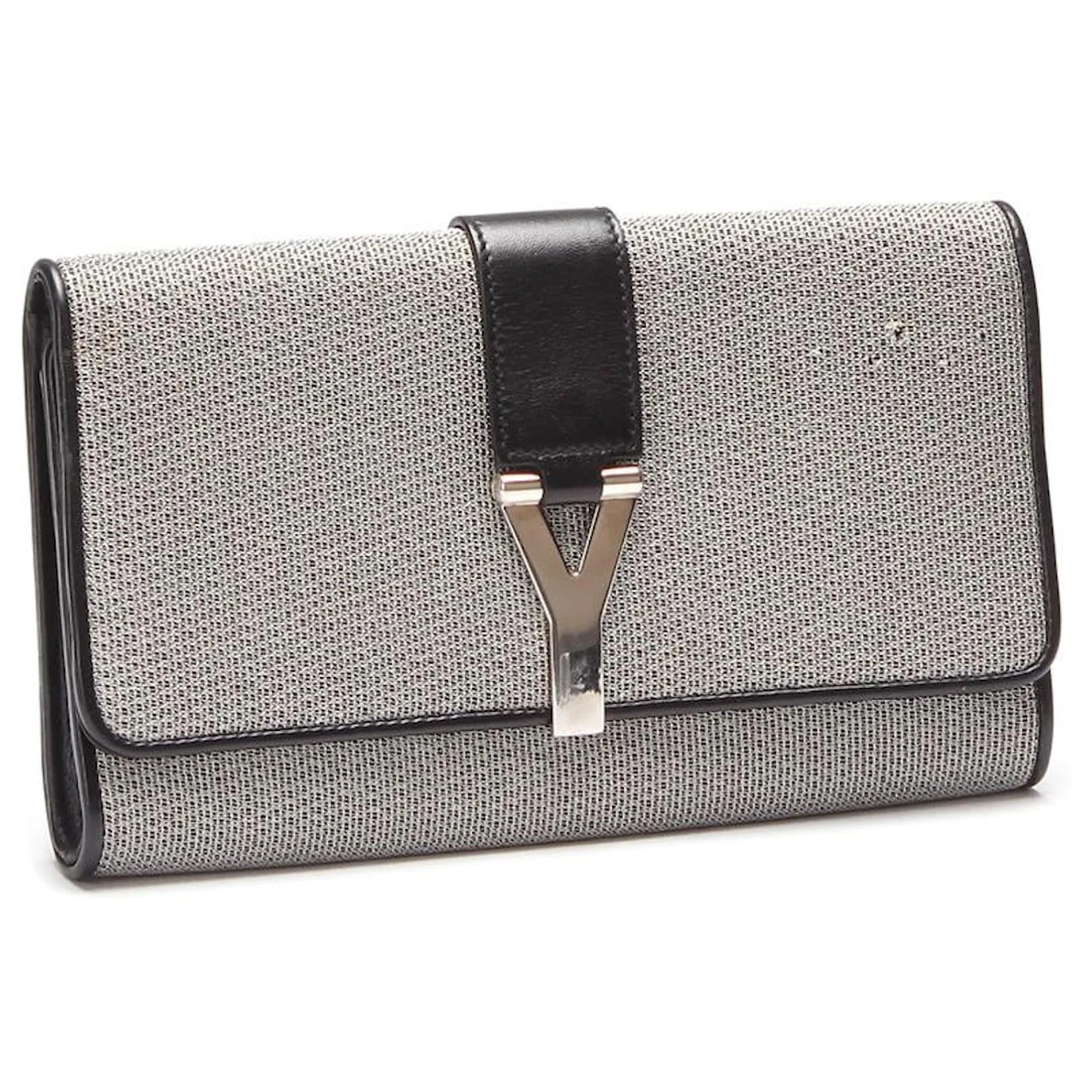 Yves Saint Laurent Pochette Chyc 265701 Argenté 4 Yves Saint Laurent Pochette Chyc 265701 Argenté – Image 2