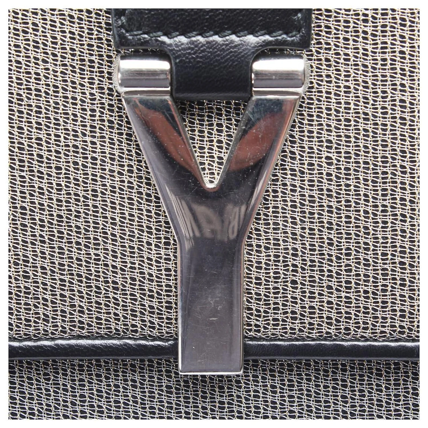 Yves Saint Laurent Pochette Chyc 265701 Argenté 11 Yves Saint Laurent Pochette Chyc 265701 Argenté – Image 9