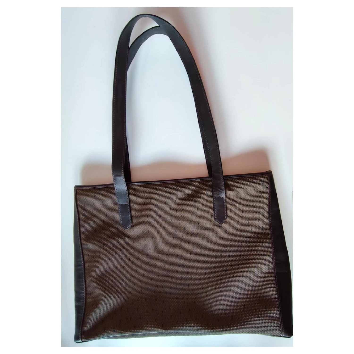 Yves Saint Laurent Sac Cabas Marron Kaki 4 Yves Saint Laurent Sac Cabas Marron Kaki – Image 2