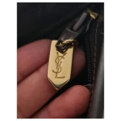 Yves Saint Laurent Sac Cabas Marron Kaki 15 Yves Saint Laurent Sac Cabas Marron Kaki -Yves Saint Laurent 800851 4