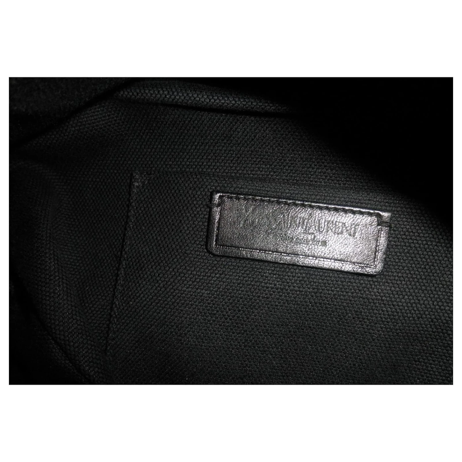 Shopping Monogramme Yves Saint Laurent Sacs à Main Noir 7 Shopping Monogramme Yves Saint Laurent Sacs à Main Noir – Image 5