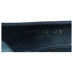 Yves Saint Laurent Escarpins à Plateforme En Daim Noir 15 Yves Saint Laurent Escarpins à Plateforme En Daim Noir -Yves Saint Laurent 803604 7