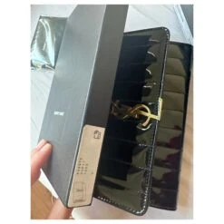Yves Saint Laurent Portefeuille / Pochette Vicky Noir -Yves Saint Laurent 804403 5