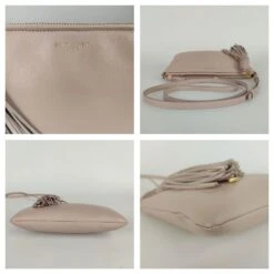 Yves Saint Laurent Sac Bandoulière Caméra Saint Laurent Avec Logo En Cuir Rose -Yves Saint Laurent 806018 5