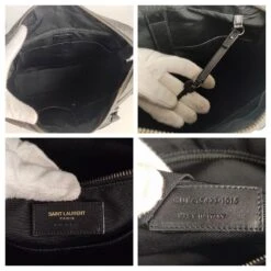 Sac à Main De Travail Unisexe Yves Saint Laurent Noir -Yves Saint Laurent 806027 7