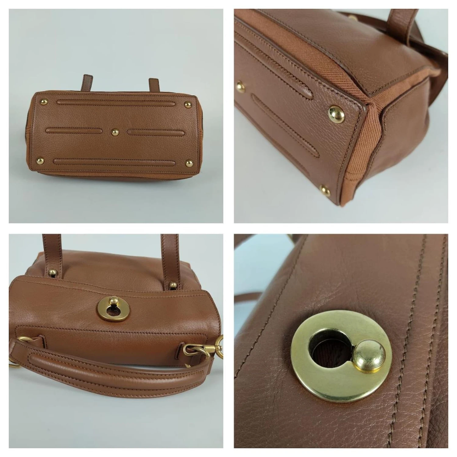 Sac Bandoulière Yves Saint Laurent Muse En Cuir Marron 6 Sac Bandoulière Yves Saint Laurent Muse En Cuir Marron – Image 4