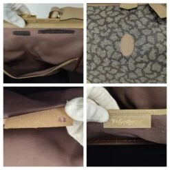Sac De Voyage Vintage Yves Saint Laurent Motif Girafe Beige 16 Sac De Voyage Vintage Yves Saint Laurent Motif Girafe Beige -Yves Saint Laurent 806031 7