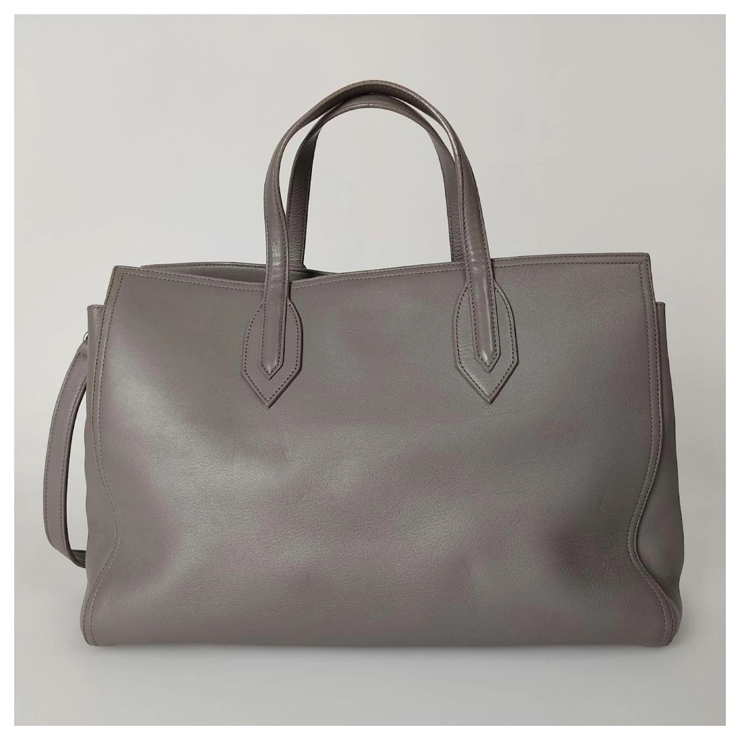 Yves Saint Laurent Shoulder Bag Carrie Avec Tassels AM Gris 6 Yves Saint Laurent Shoulder Bag Carrie Avec Tassels AM Gris â Image 4