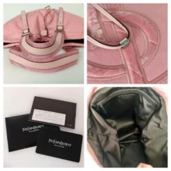 Sac Cabas En Toile Yves Saint Laurent Rose 15 Sac Cabas En Toile Yves Saint Laurent Rose -Yves Saint Laurent 806039 7