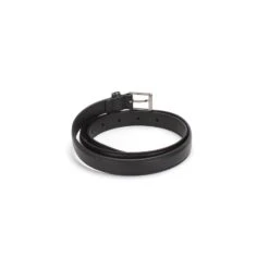 Yves Saint Laurent Ceinture En Cuir Noir -Yves Saint Laurent 806155 2