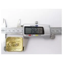 VINTAGE BOUCLES D'OREILLES CLIPS YVES SAINT LAURENT LOGO YSL METAL DORE EARRINGS Doré -Yves Saint Laurent 808067 6