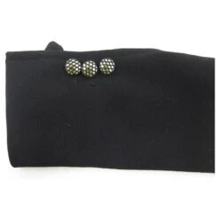 NEUF VESTE YVES SAINT LAURENT 245170 M 40 CROISEE LAINE NOIR WOOL JACKET -Yves Saint Laurent 808223 7