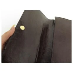 SAC A MAIN YVES SAINT LAURENT POCHETTE BELLE DE JOUR 203855 CUIR POUCH BAG Marron 19 SAC A MAIN YVES SAINT LAURENT POCHETTE BELLE DE JOUR 203855 CUIR POUCH BAG Marron -Yves Saint Laurent 821009 8