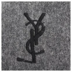 Yves Saint Laurent YSL Foulard Laine Noir 14 Yves Saint Laurent YSL Foulard Laine Noir -Yves Saint Laurent 822157 6