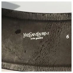 YVES SAINT LAURENT Ceintures T.cm 70 Chiffon Bleu Marine 13 YVES SAINT LAURENT Ceintures T.cm 70 Chiffon Bleu Marine -Yves Saint Laurent 823669 5