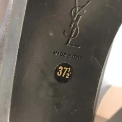 Escarpins YVES SAINT LAURENT.UE 37.5 Cuir De Vachette Noir -Yves Saint Laurent 824442 6