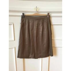 YVES SAINT LAURENT Jupes T.International L Viscose Kaki -Yves Saint Laurent 824855 2