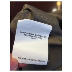 YVES SAINT LAURENT Jupes T.International L Viscose Kaki -Yves Saint Laurent 824855 5