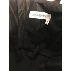 YVES SAINT LAURENT Robes T.International L Synthétique Noir -Yves Saint Laurent 825330 5