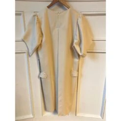 YVES SAINT LAURENT Robes T.International L Laine Écru 9 YVES SAINT LAURENT Robes T.International L Laine Écru -Yves Saint Laurent 825403 3