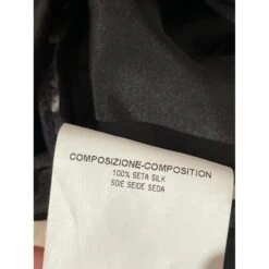 YVES SAINT LAURENT Robes T.International M Soie Gris -Yves Saint Laurent 825405 6