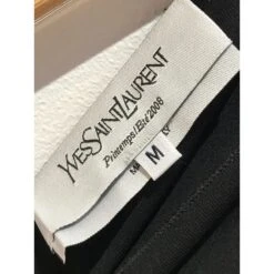 YVES SAINT LAURENT Robes T.International M Viscose Noir -Yves Saint Laurent 825554 4