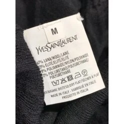 YVES SAINT LAURENT Robes T.International M Synthétique Noir 11 YVES SAINT LAURENT Robes T.International M Synthétique Noir -Yves Saint Laurent 825555 5
