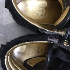 YVES SAINT LAURENT Baskets T.UE 35.5 Cuir De Veau Façon Poulain -Yves Saint Laurent 826158 5