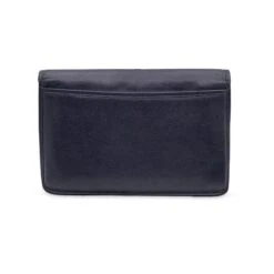 Yves Saint Laurent Sac à Main Pochette Vintage En Cuir Matelassé Noir -Yves Saint Laurent 831190 3