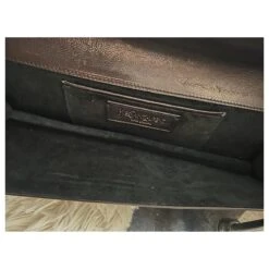 Yves Saint Laurent Sacs à Main Marron Foncé 11 Yves Saint Laurent Sacs à Main Marron Foncé -Yves Saint Laurent 831954 4