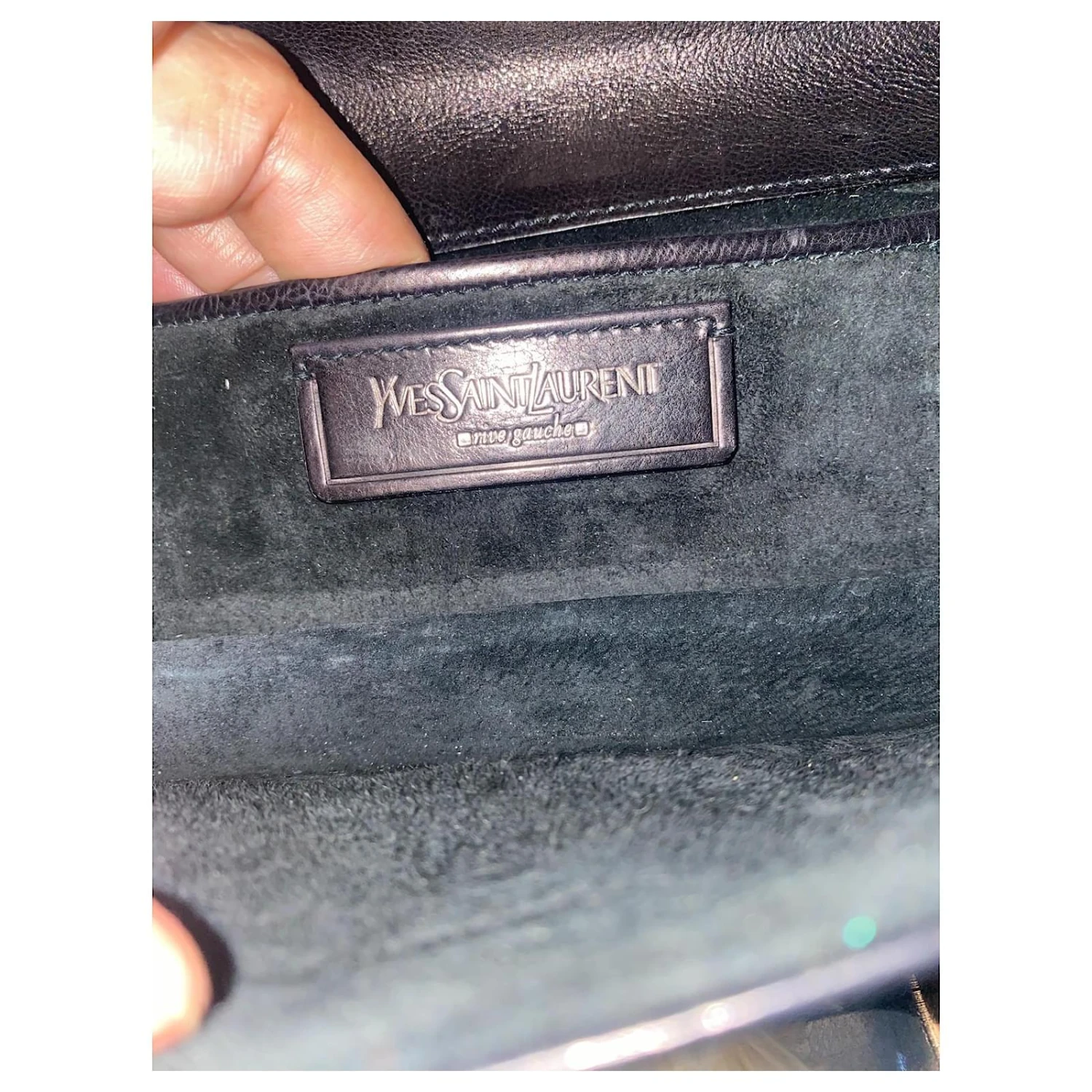 Yves Saint Laurent Sacs à Main Marron Foncé 7 Yves Saint Laurent Sacs à Main Marron Foncé – Image 5