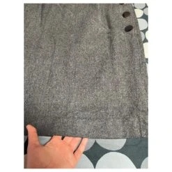 Yves Saint Laurent Jupes Gris -Yves Saint Laurent 833377 4