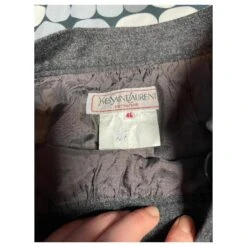 Yves Saint Laurent Jupes Gris -Yves Saint Laurent 833377 5
