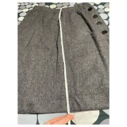 Yves Saint Laurent Jupes Gris -Yves Saint Laurent 833377 9