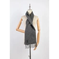 Yves Saint Laurent écharpe En Laine Noir -Yves Saint Laurent 834604 8