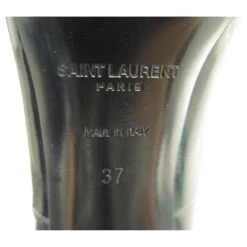 Yves Saint Laurent NEUF CHAUSSURES SAINT LAURENT PARIS 315547 ESCARPINS 37 NOIR THORN PUMPS -Yves Saint Laurent 834943 4