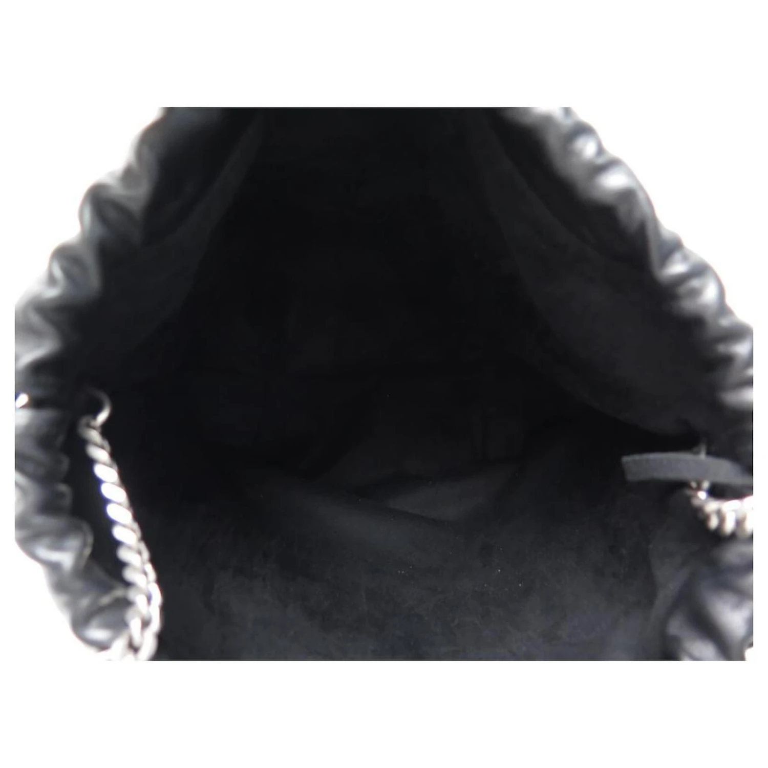 Yves Saint Laurent NEUF SAC A MAIN SAINT LAURENT BOURSE TEDDY LOGO EMBOSSE NOIR HANDBAG PURSE 6 Yves Saint Laurent NEUF SAC A MAIN SAINT LAURENT BOURSE TEDDY LOGO EMBOSSE NOIR HANDBAG PURSE – Image 4