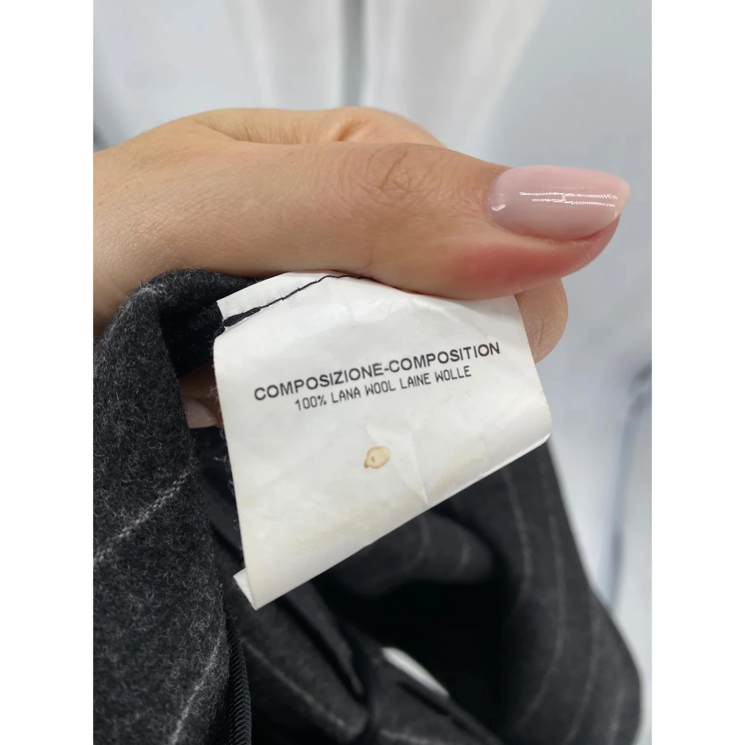 YVES SAINT LAURENT Vestes T.fr 36 Wool Noir 6 YVES SAINT LAURENT Vestes T.fr 36 Wool Noir – Image 4