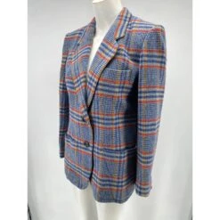 YVES SAINT LAURENT Vestes T.fr 38 Wool Multicolore -Yves Saint Laurent 837404 3