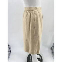 YVES SAINT LAURENT Jupes T.fr 42 Lin Beige -Yves Saint Laurent 837670 3