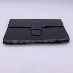 Yves Saint Laurent Pochette Vintage En Cuir Matelassé Black Diamond Noir -Yves Saint Laurent 840146 3