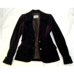 Yves Saint Laurent Vestes Prune -Yves Saint Laurent 84219 9