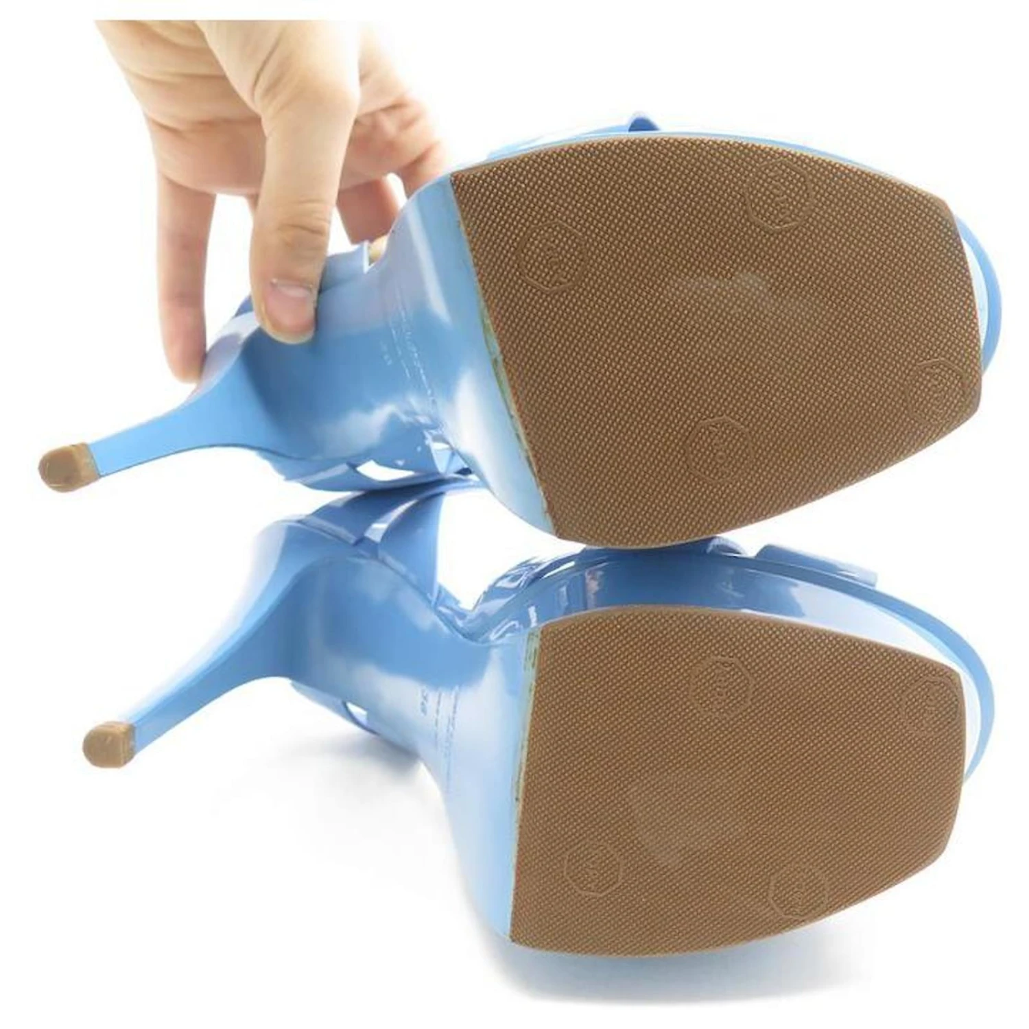 CHAUSSURES YVES SAINT LAURENT SANDALES TRIBUTE 315487 EN CUIR BLEU 38 SHOES 5 CHAUSSURES YVES SAINT LAURENT SANDALES TRIBUTE 315487 EN CUIR BLEU 38 SHOES – Image 3