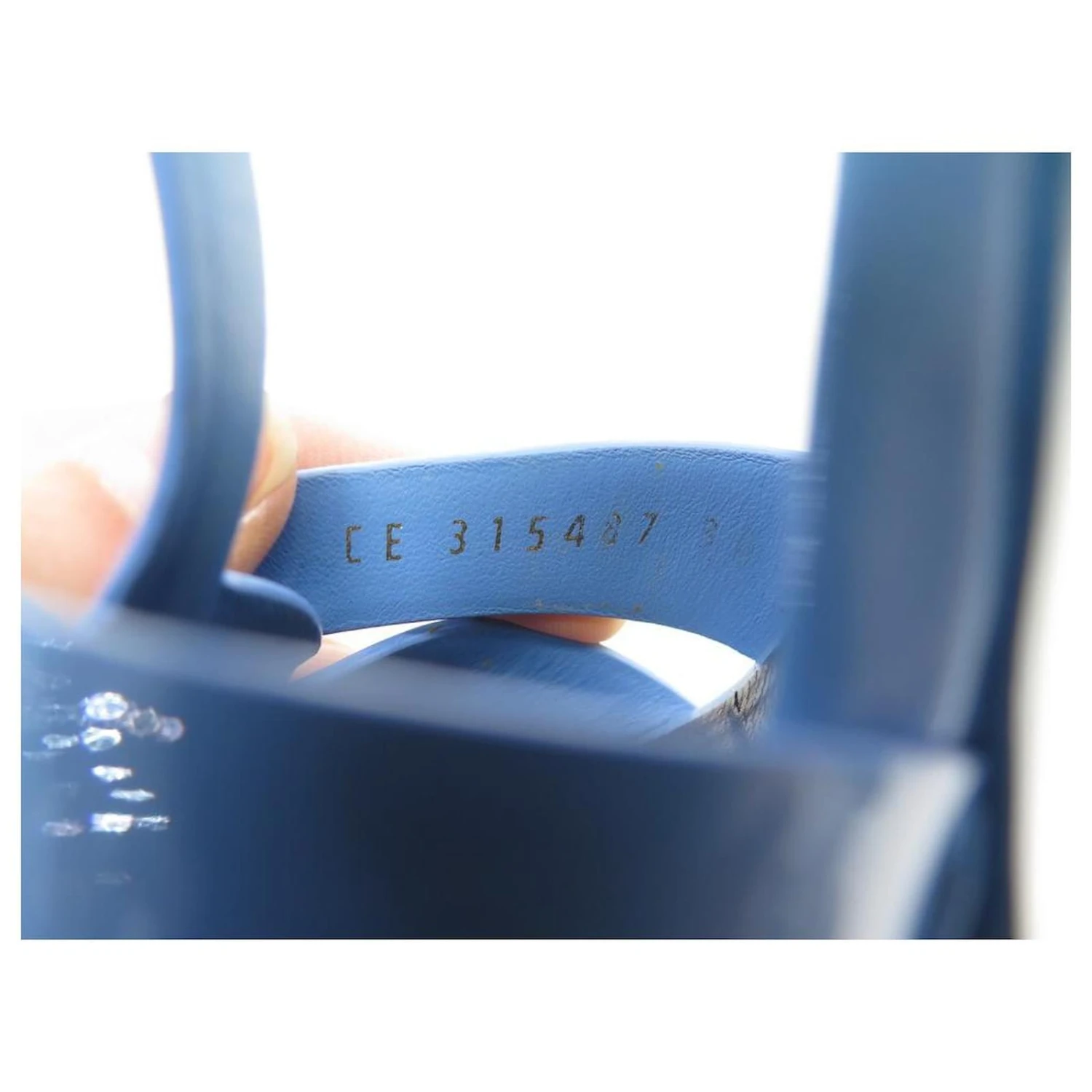 CHAUSSURES YVES SAINT LAURENT SANDALES TRIBUTE 315487 EN CUIR BLEU 38 SHOES 8 CHAUSSURES YVES SAINT LAURENT SANDALES TRIBUTE 315487 EN CUIR BLEU 38 SHOES – Image 6