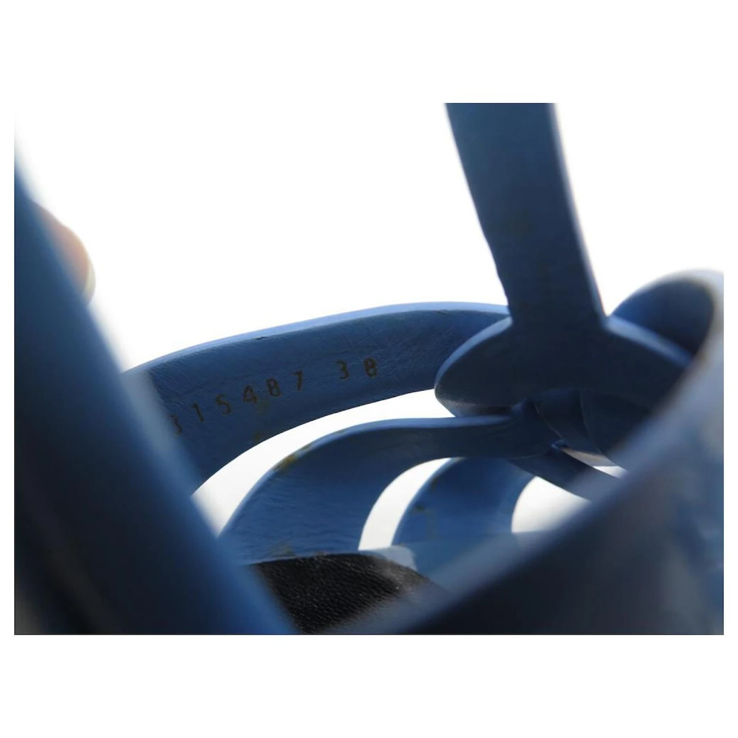 CHAUSSURES YVES SAINT LAURENT SANDALES TRIBUTE 315487 EN CUIR BLEU 38 SHOES 9 CHAUSSURES YVES SAINT LAURENT SANDALES TRIBUTE 315487 EN CUIR BLEU 38 SHOES – Image 7